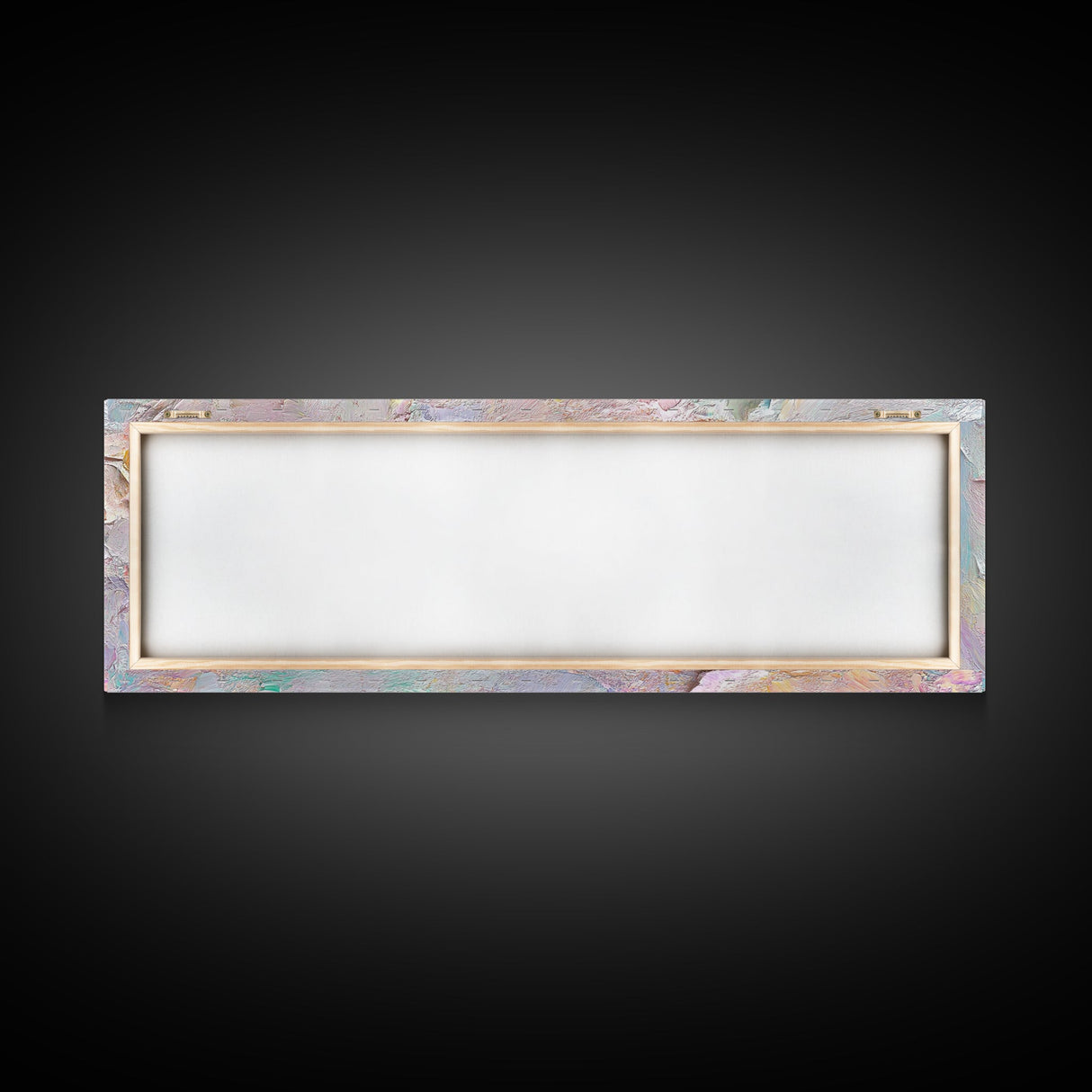 Abstract Moody Floral Wall Art, Framed Canvas Print, Pink and Pastel Wall Art, Large Abstract Flower Texture Wall Art for Above Bed or Sofa