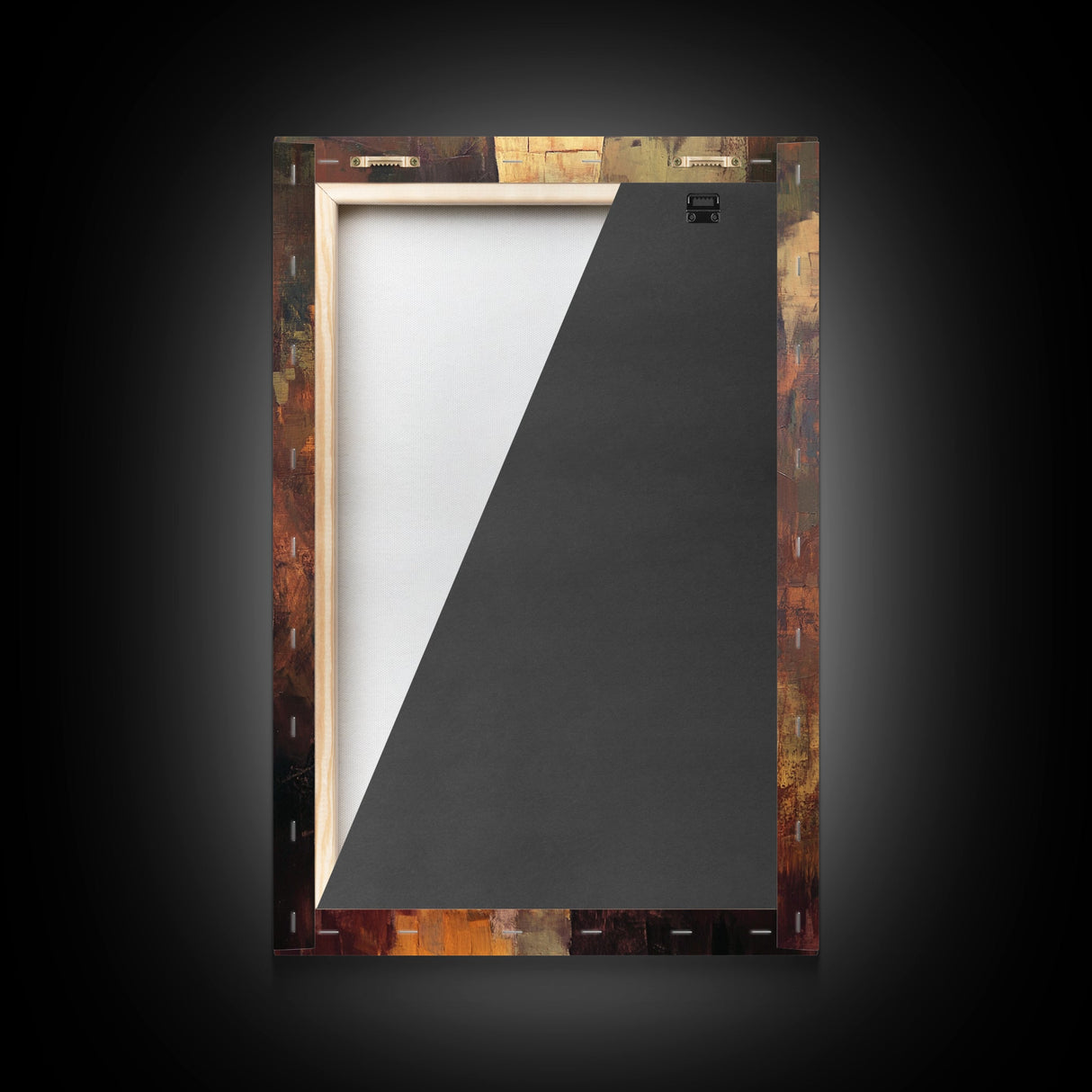 Ozymandias Painting Canvas Print, Ozymandias Wall Art, Ozymandias Print, Framed Canvas, Eclectic Home Decor
