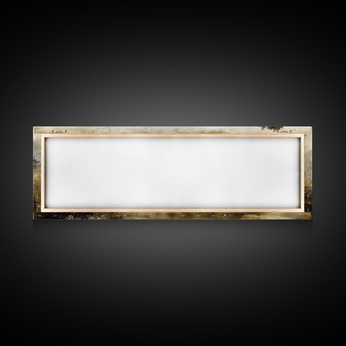 Retro Landscape Print - Landscape Painting - Wabi Sabi Panoramic Wall Art - Minimalist Home Decor - Ancient Japan Landscape Painting
