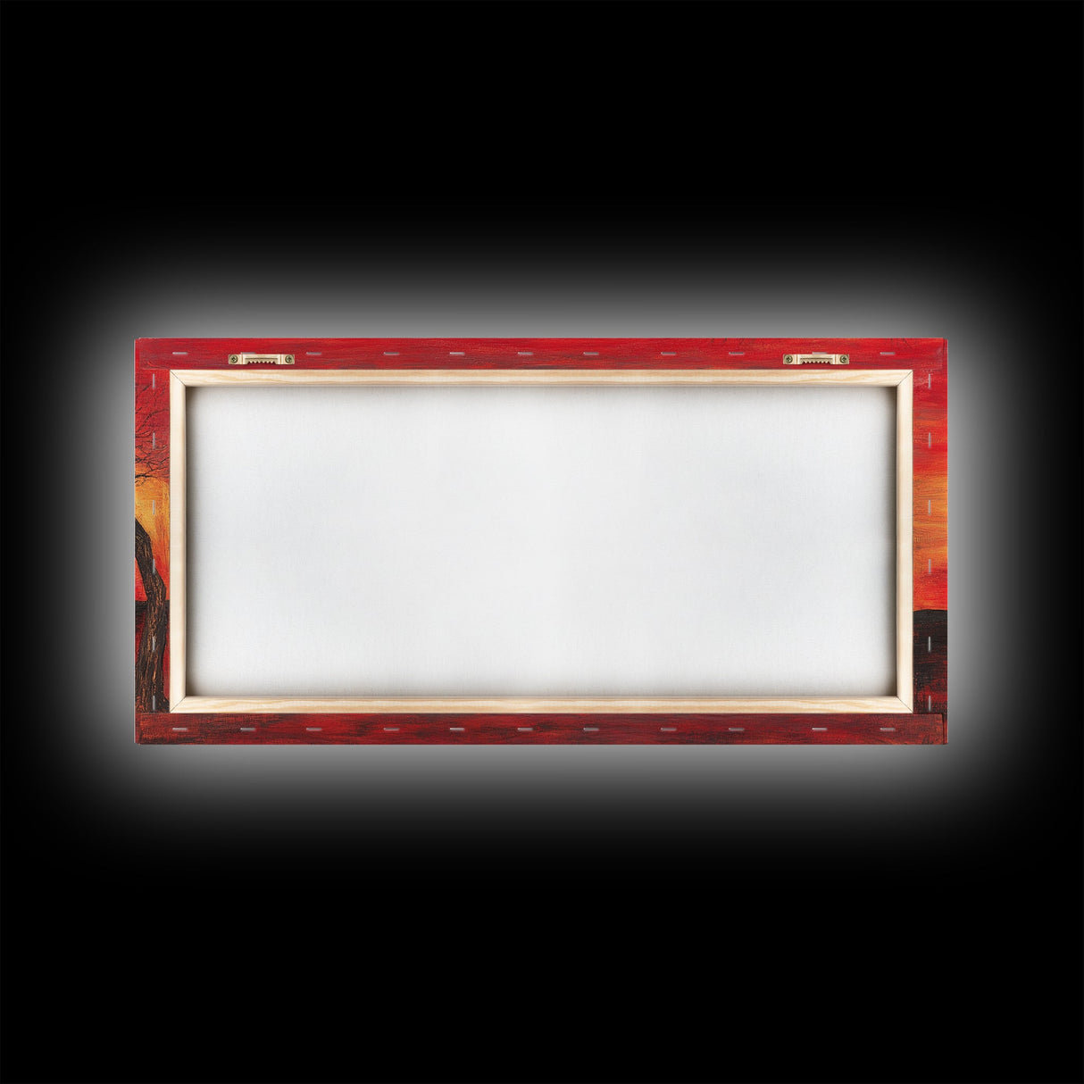 Despair - Framed Canvas Print - Moody Decor - Abstract Wall Art