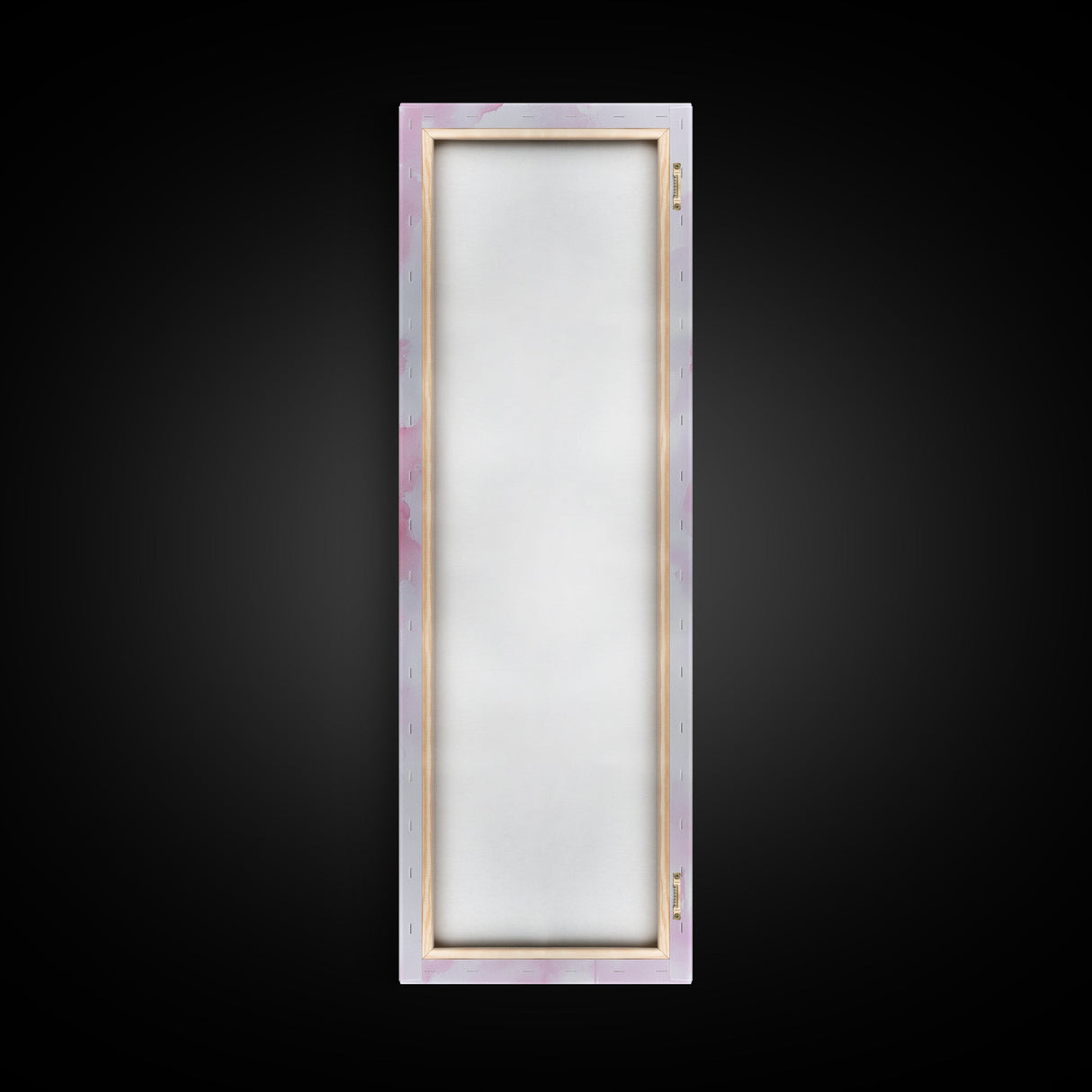 Classic Pink Lipstick Canvas Print Feminine Wall Art Makeup Lover Gift Light Pink Rustic Decor Vertical Artwork Girly Aesthetic