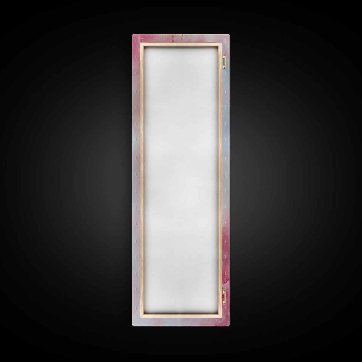 Pearl Necklace Watercolor Canvas Print Pink Wall Art Glamour Bedroom Decor Romantic Wabi Sabi Aesthetic Art