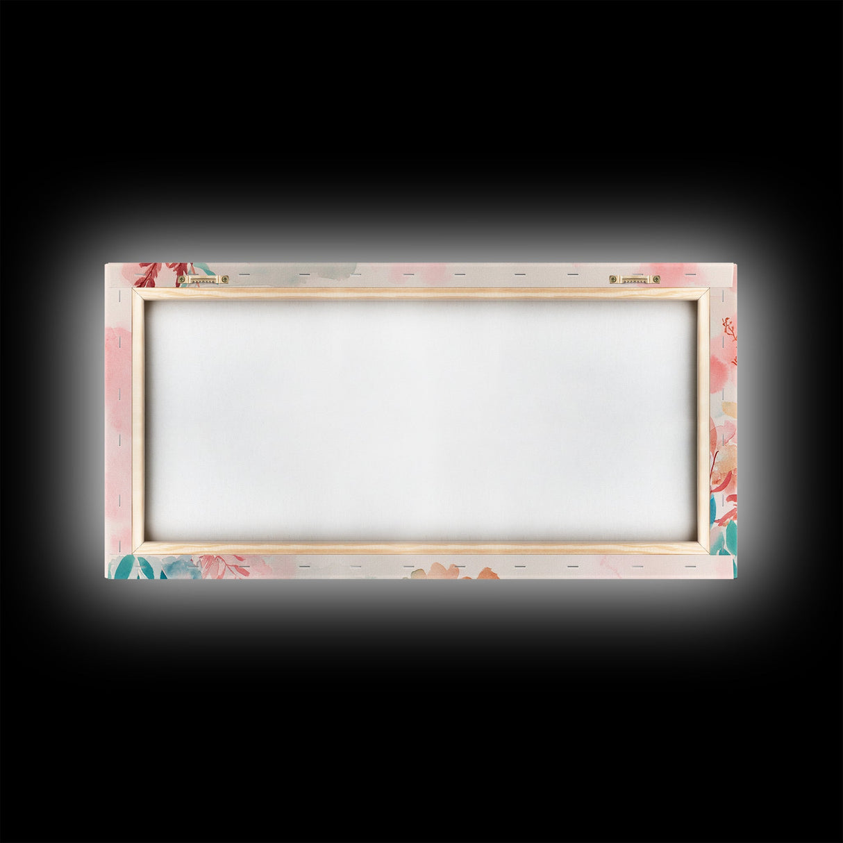 Vintage Camera Painting Framed Canvas Print Pink Wall Art Whimsical Art Living Room Art Light Pink Wall Art Unique Gift Idea