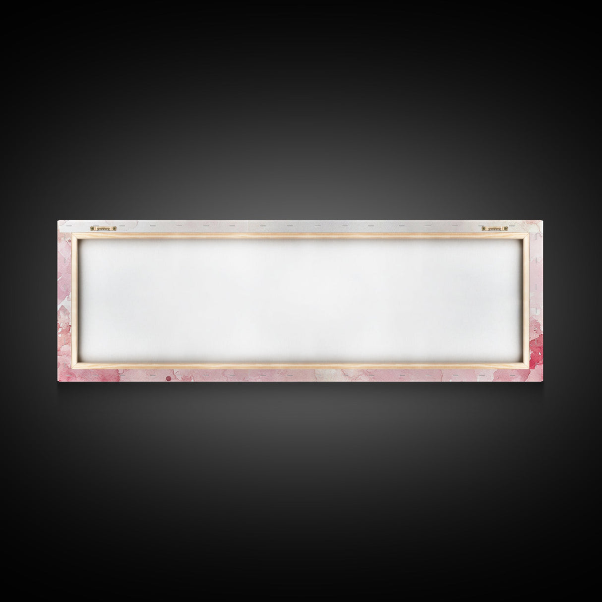 Royal Tiaras Canvas Print Pink Abstract Art Whimsical Decor Goddess Art Wall Art Bedroom Art Princess Aesthetic Horizontal Decor