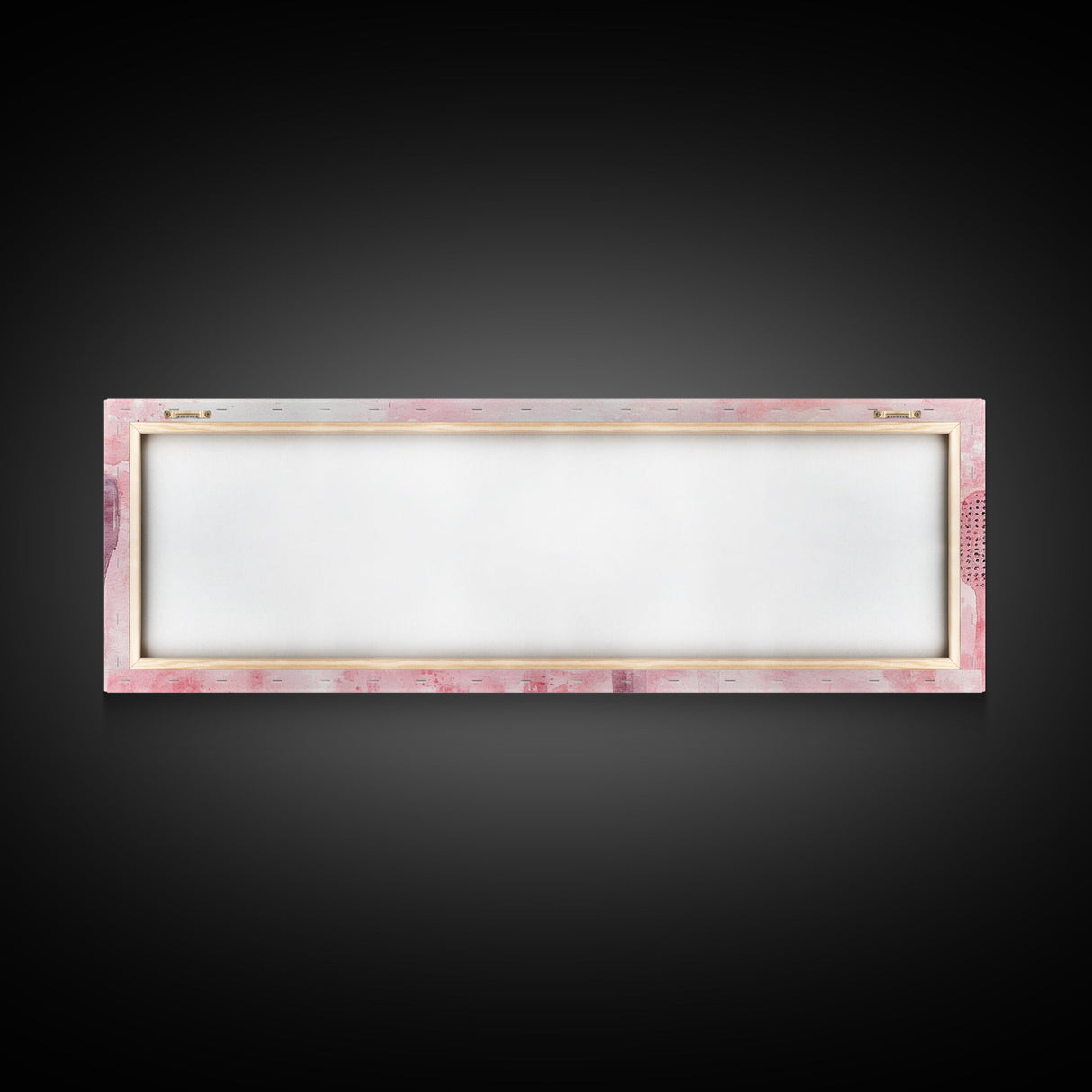 Light Pink Combs and Brushes Wall Art, Framed Canvas Print, Feminine Whimsical Art, Makeup Room Wall Art, Girly Room Decor