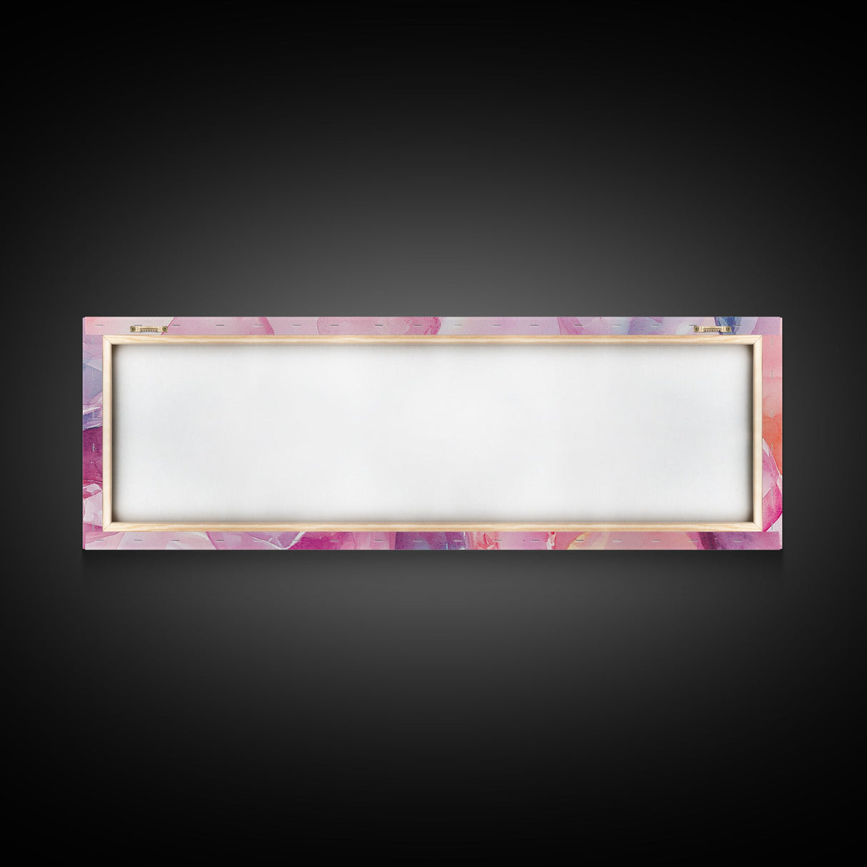 Gemstone Art Canvas Print, Pink Wall Art for Dorm, Light Pink Abstract Art, Whimsical Home Decor, Bedroom or Living Room Gift Idea