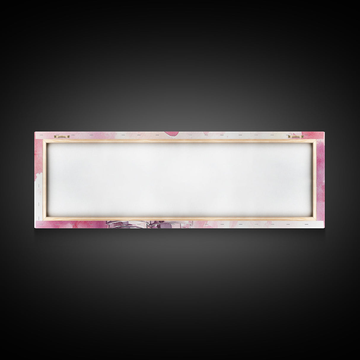 Lipstick Canvas Print, Whimsical Feminine Wall Art, Pink Abstract Makeup-Inspired Art, Bedroom or Beauty Room Gift Idea, Light Pink Decor