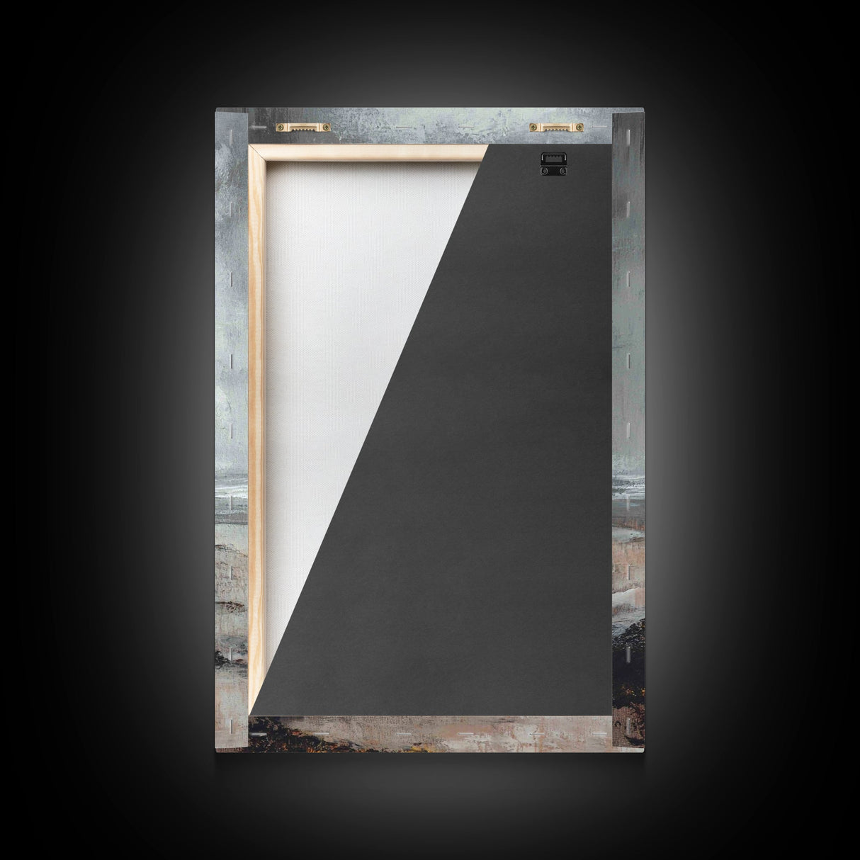 Ozymandias Art, moody art, coastal decor, wabi sabi art, rustic wall art, nautical decor, Framed Canvas Print, extra wide art