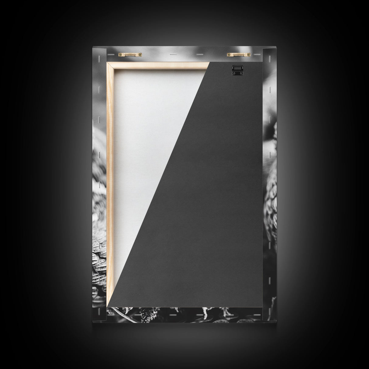 Rattlesnake Face, Coiled Closeup, Venomous Gaze, Canvas Print, Macro Wildlife Wall Art, Reptile Decor, Intense Black White Photography