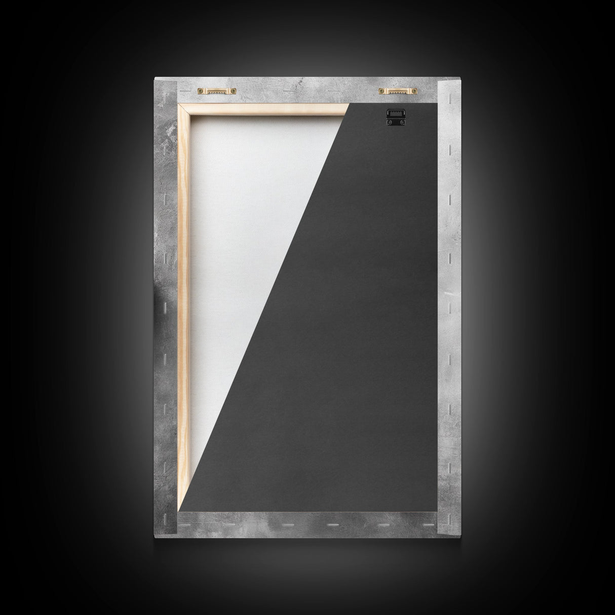 Primitive Rock, Shadow Texture, Minimal Earth Tone, Framed Canvas Print, Zen Wall Art, Office Decor, Neutral Modern Aesthetic