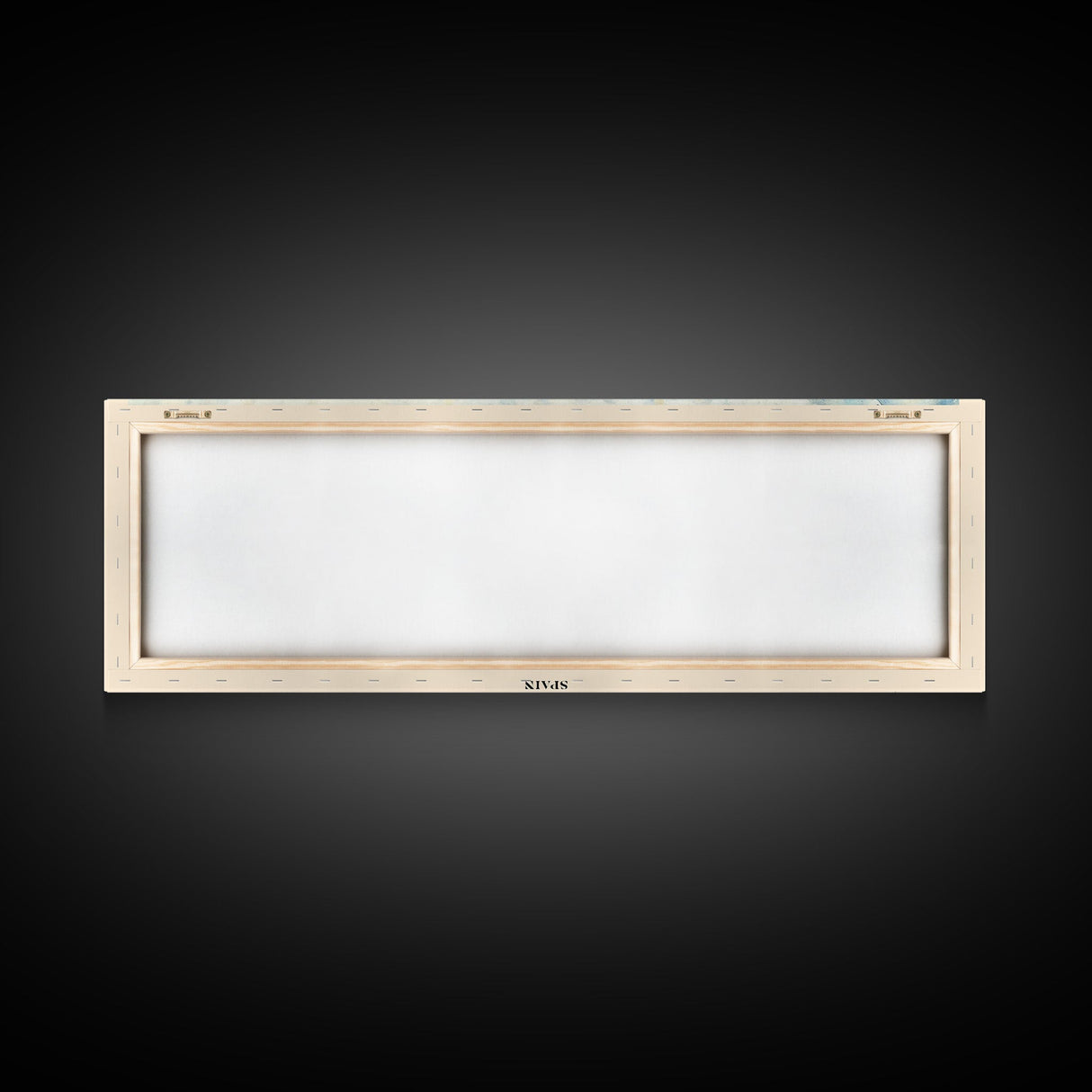 Las Salinas, Spain Watercolor Print, Vacation Gift, Spain Wall Art, Beach Painting, Beach Decor, Large Wall Art, Wood Frame Art