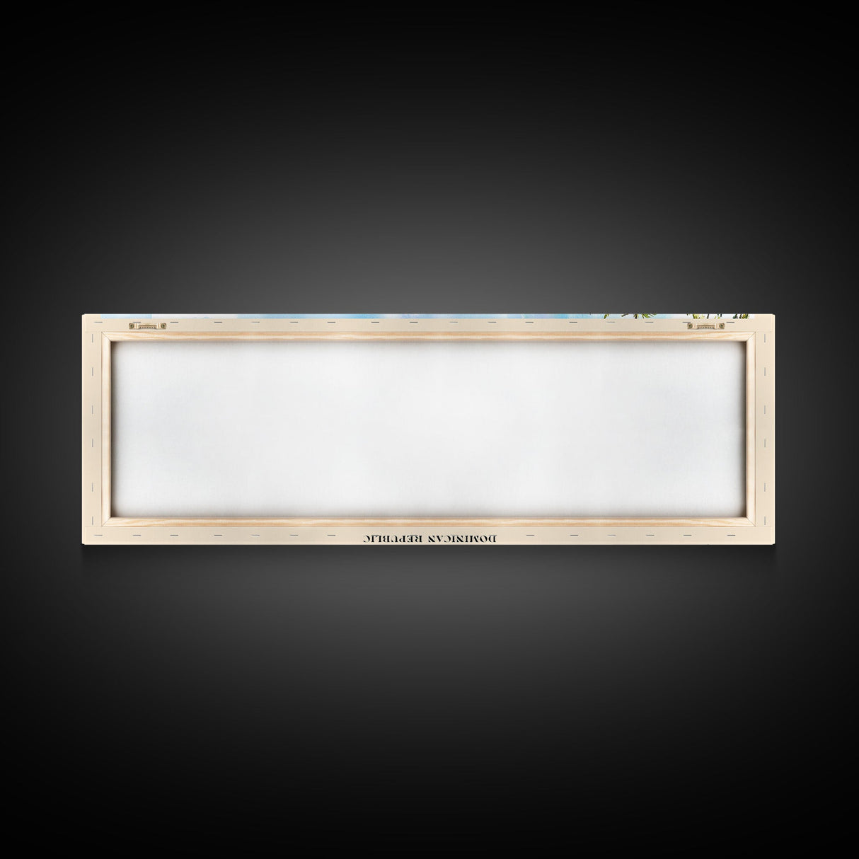 Playa Fronton, Dominican Republic Watercolor Print, Vacation Gift, Dominican Republic Wall Art, Beach Painting, Beach Decor, Large Wall Art, Wood Frame Art