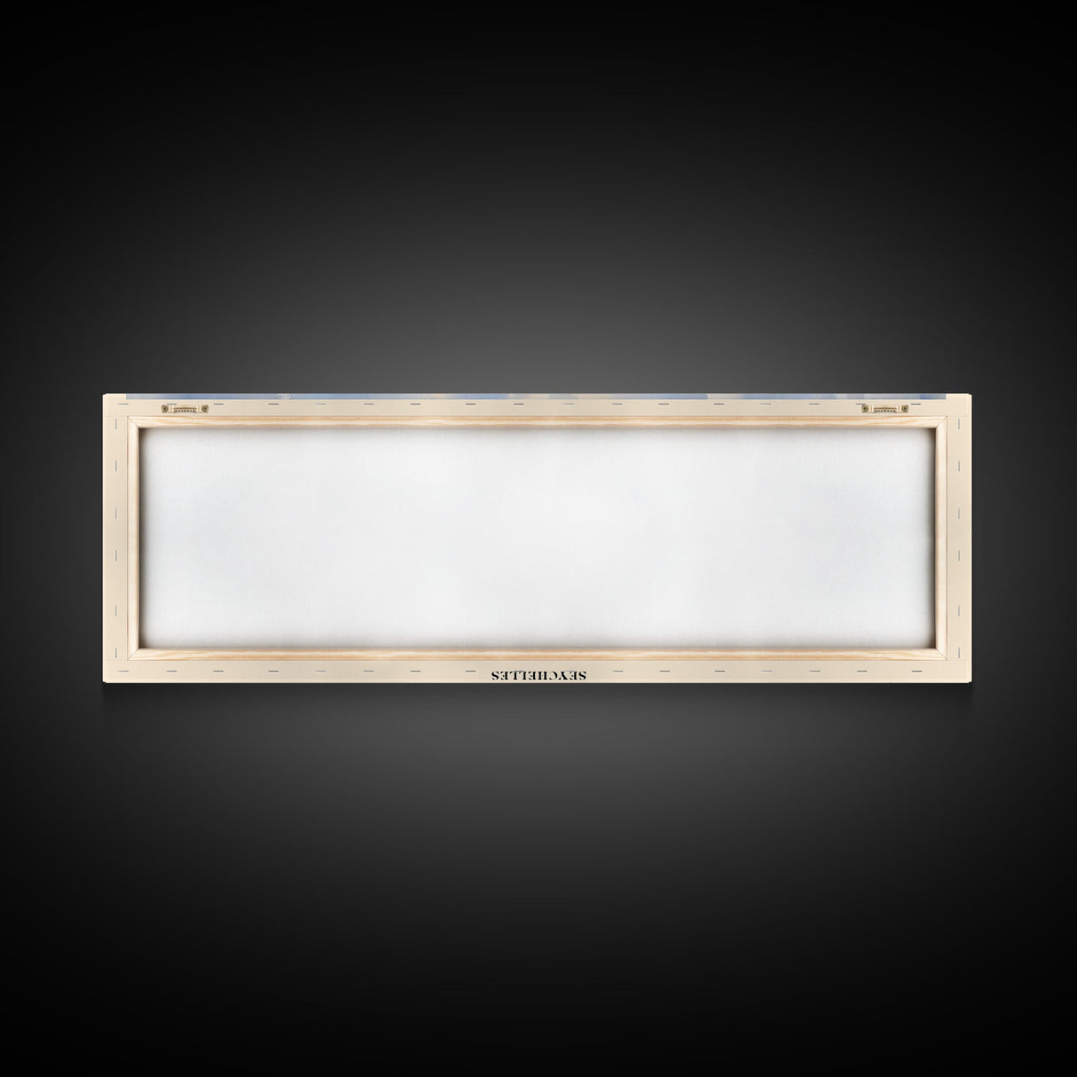 Silhouette Island, Seychelles Watercolor Print, Vacation Gift, Seychelles Wall Art, Beach Painting, Beach Decor, Large Wall Art, Wood Frame Art