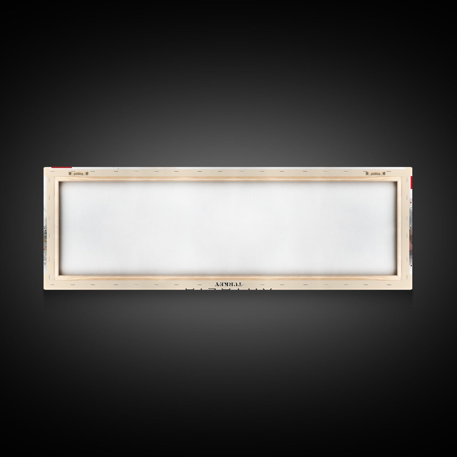 Antalya Turkey Panoramic Travel Poster, Framed Canvas Print or Metal Wall Art, Travel Art, Home Decor, Panoramic Painting, Midcentury Art
