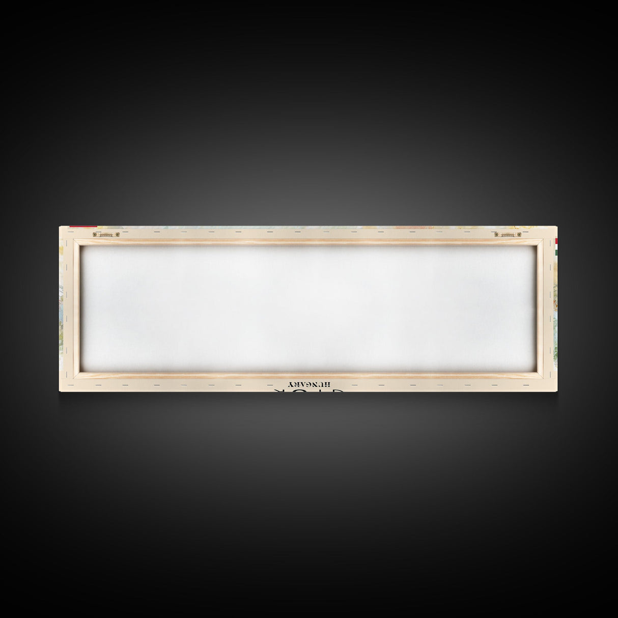 Gyor Hungary Wall Art, Panoramic Travel Poster, Panoramic Framed Canvas Print, City Wall Art, Wall Hanging Home Decor, Travel Art