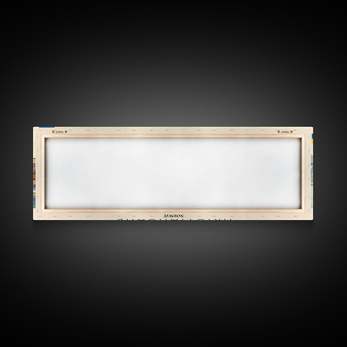 Kristiansand Norway Wall Art, Panoramic Travel Poster, Panoramic Framed Canvas Print, City Wall Art, Wall Hanging Home Decor, Travel Art