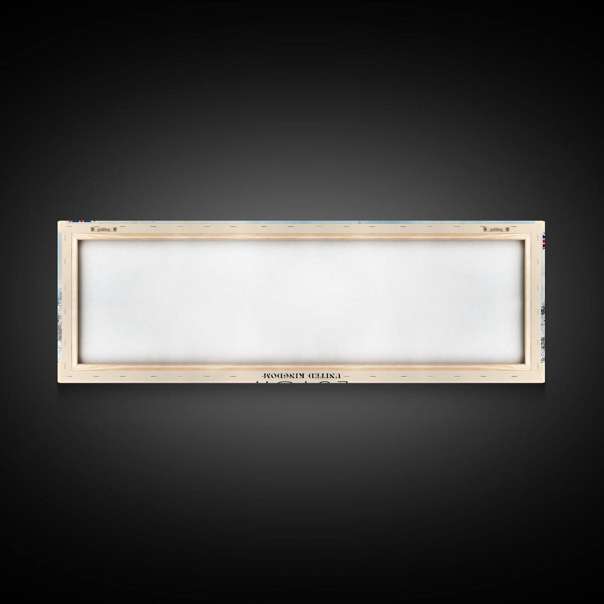 Luton United Kingdom Travel Art, City Art, Framed Canvas Print or Metal Wall Art, Europe Travel Poster, Panoramic Wall Art, Extra Wide Wall Art