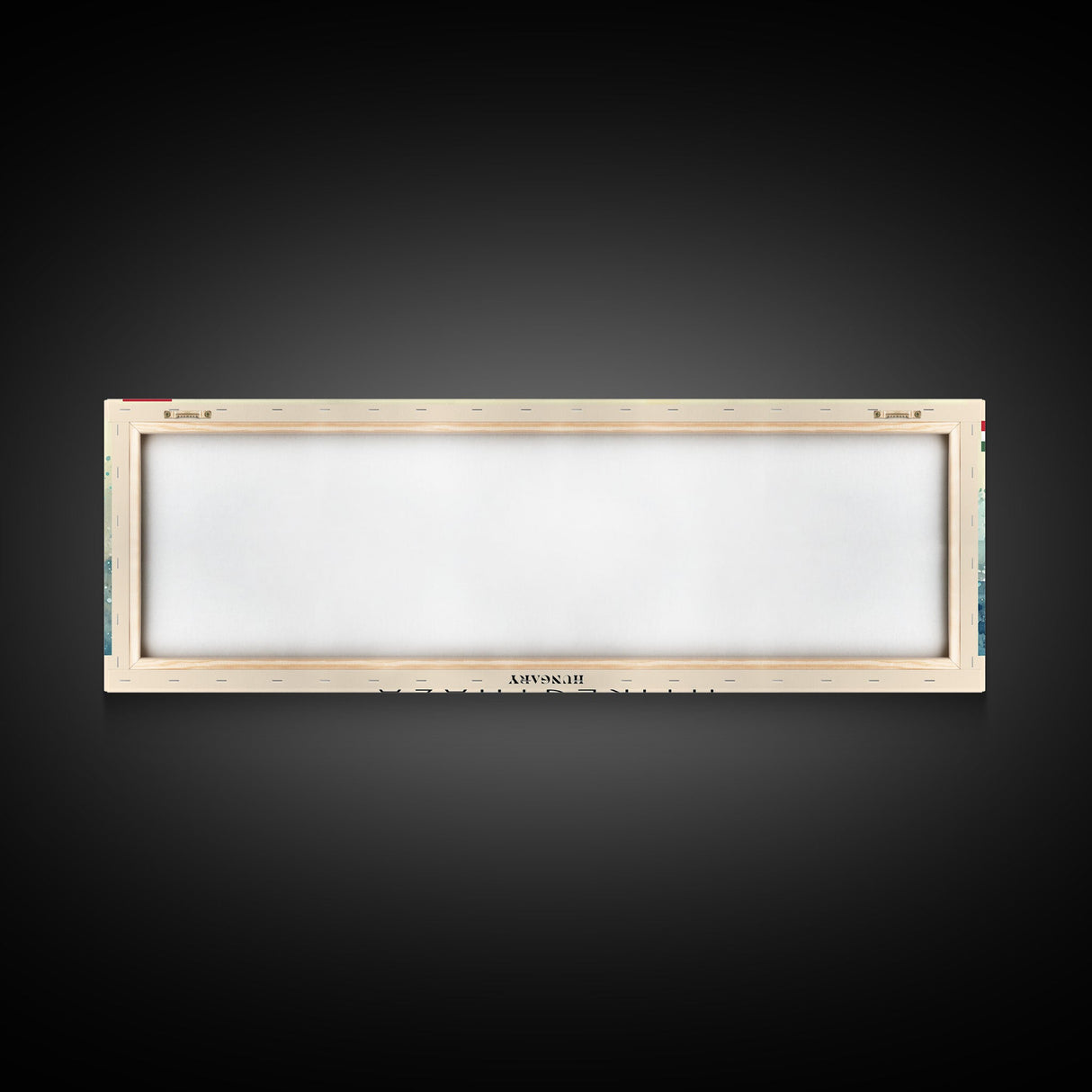 Nyiregyhaza Hungary Panoramic Travel Poster, Framed Canvas Print or Metal Wall Art, Travel Art, Home Decor, Panoramic Painting, Midcentury Art