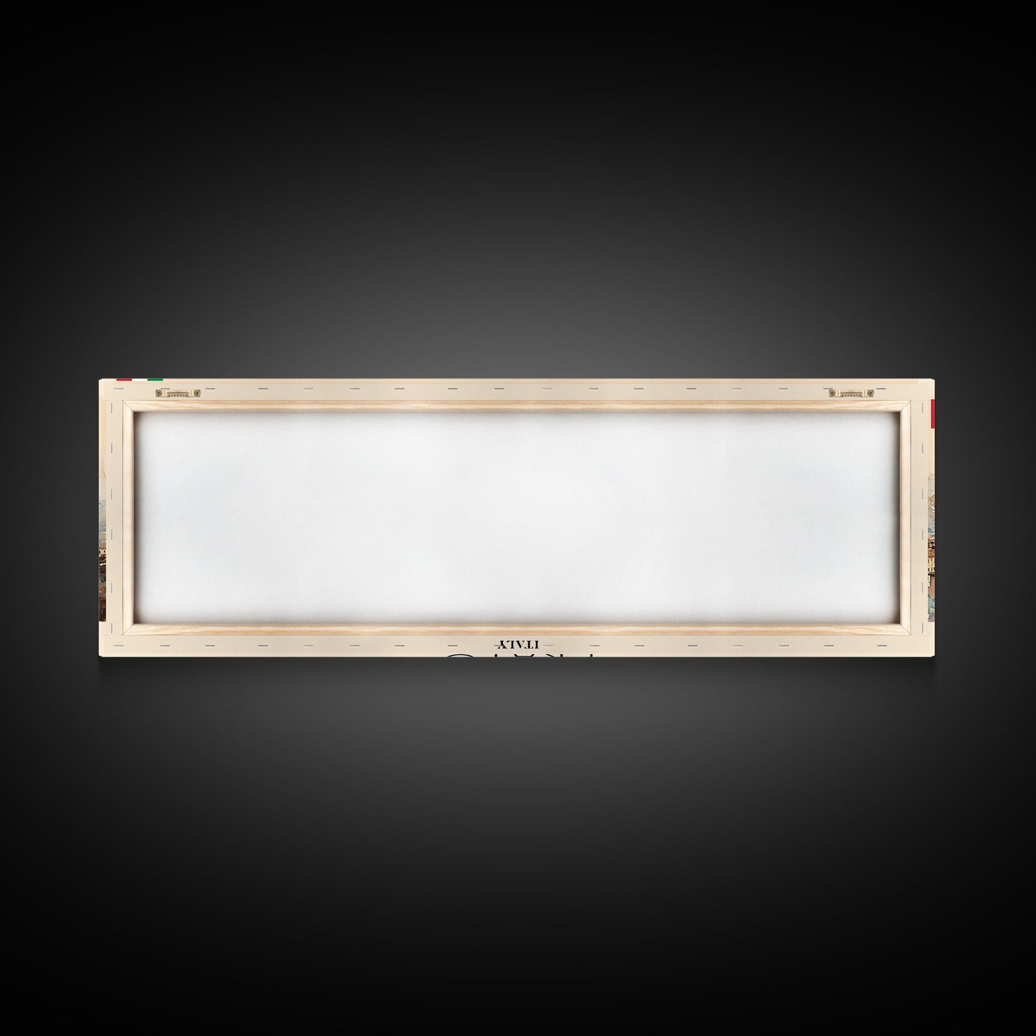 Prato Italy Panoramic Travel Poster, Framed Canvas Print or Metal Wall Art, Travel Art, Home Decor, Panoramic Painting, Midcentury Art