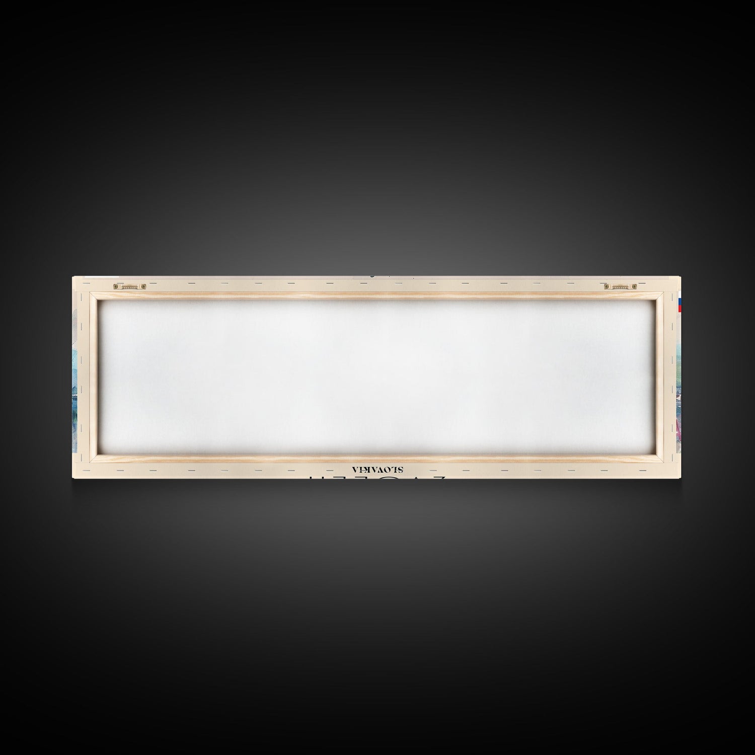 Zvolen Slovakia Panoramic Travel Poster, Framed Canvas Print or Metal Wall Art, Travel Art, Home Decor, Panoramic Painting, Midcentury Art