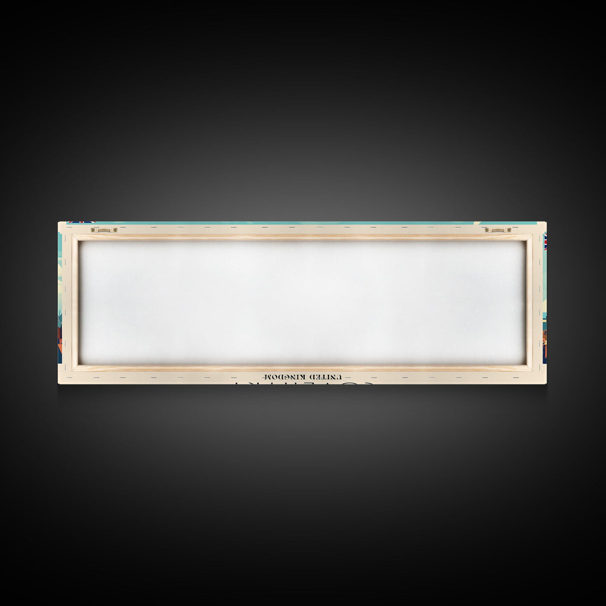 Coventry United Kingdom Wall Art, Panoramic Travel Poster, Panoramic Framed Canvas Print, City Wall Art, Wall Hanging Home Decor, Travel Art