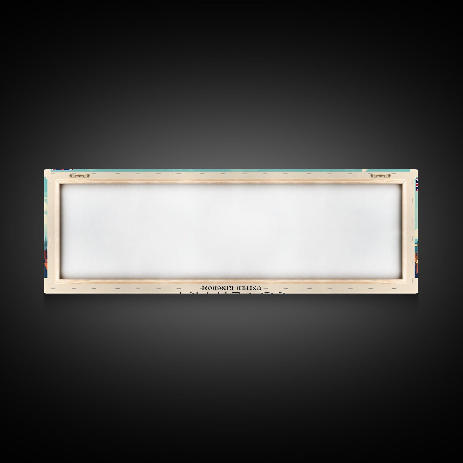 Coventry United Kingdom Wall Art, Panoramic Travel Poster, Panoramic Framed Canvas Print, City Wall Art, Wall Hanging Home Decor, Travel Art