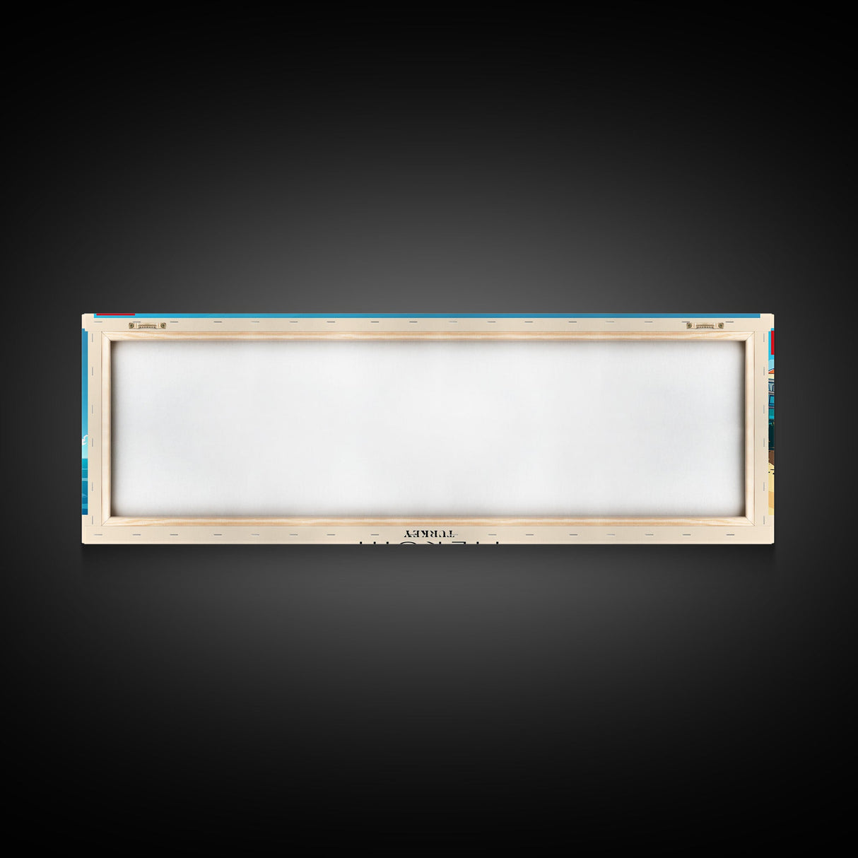 Mersin Turkey Wall Art, Panoramic Travel Poster, Panoramic Framed Canvas Print, City Wall Art, Wall Hanging Home Decor, Travel Art