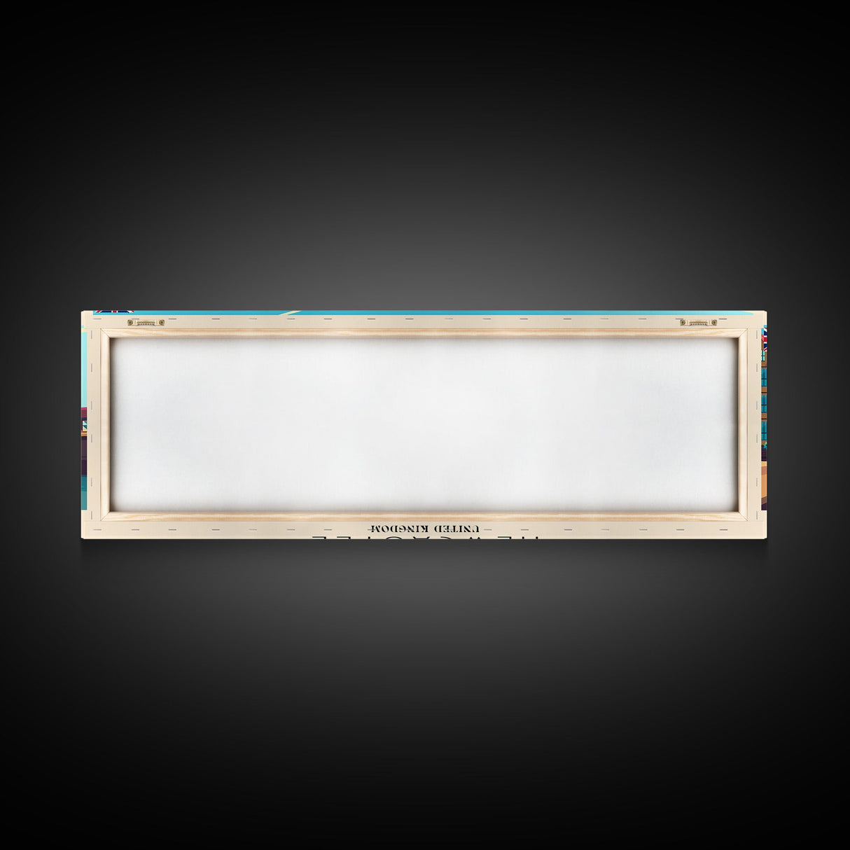 Newcastle United Kingdom Wall Art, Panoramic Travel Poster, Panoramic Framed Canvas Print, City Wall Art, Wall Hanging Home Decor, Travel Art