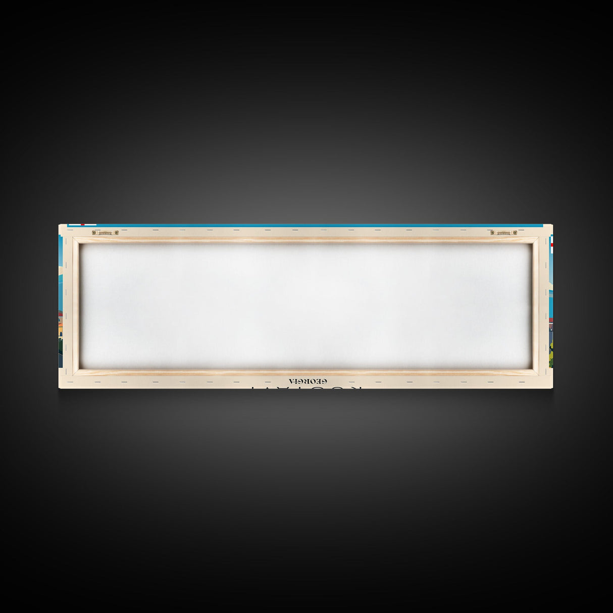 Rustavi Georgia Travel Art, City Art, Framed Canvas Print or Metal Wall Art, Europe Travel Poster, Panoramic Wall Art, Extra Wide Wall Art