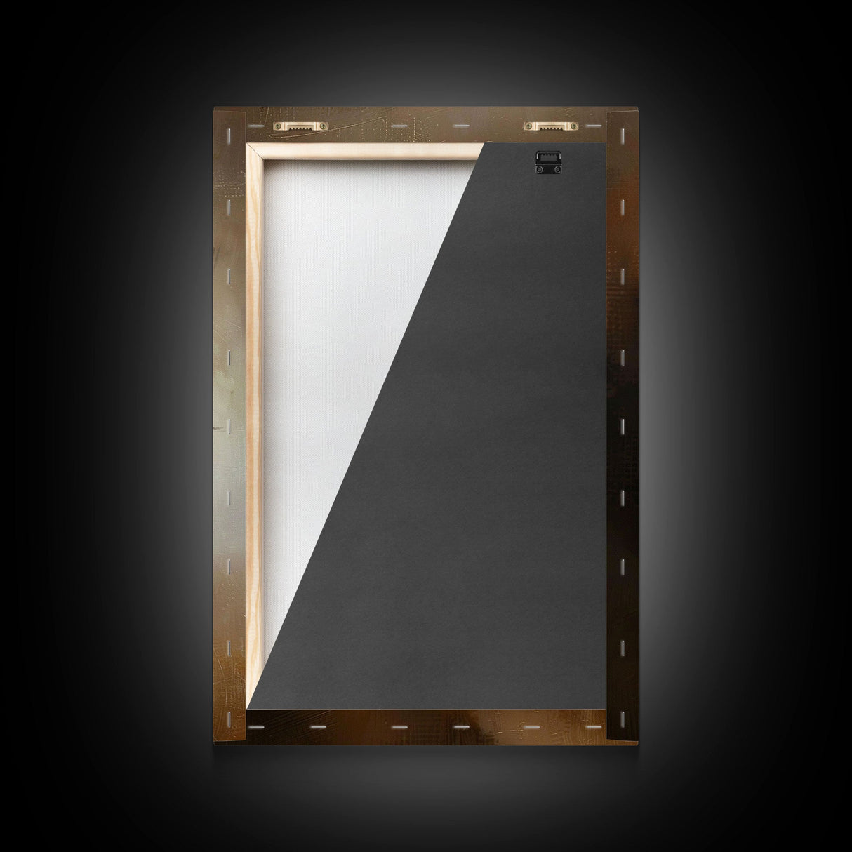 Halloween Werewolf Snarling, Framed Canvas Print, Wall Art, Home Decor, Spooky Art Monster Decor, Halloween Decor, Fantasy Art, Holiday Gift