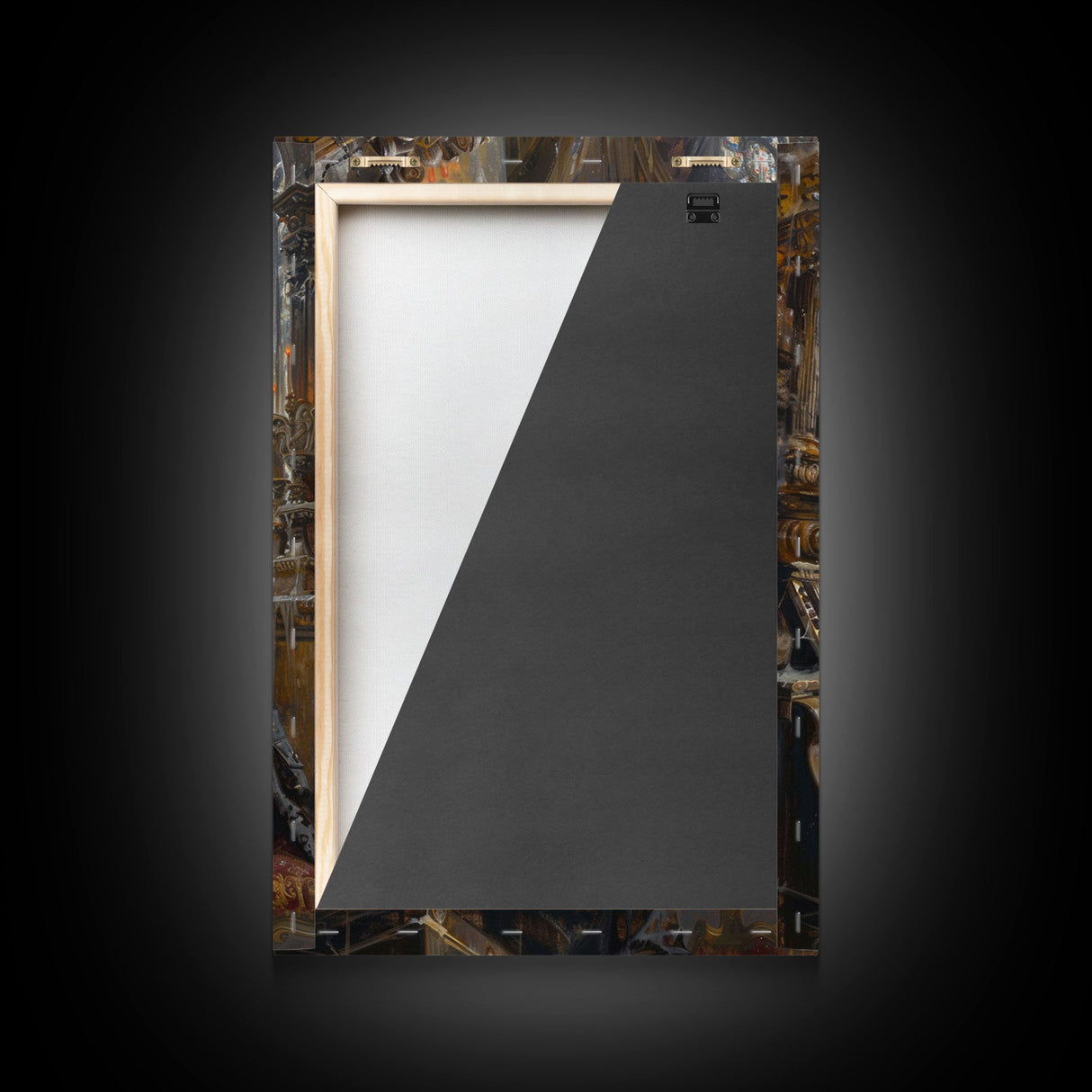 Halloween Skeleton Playing the Organ in Gothic Church - Creepy Skeleton Musician in Haunted Cathedral - Halloween Art Print - Gothic Decor