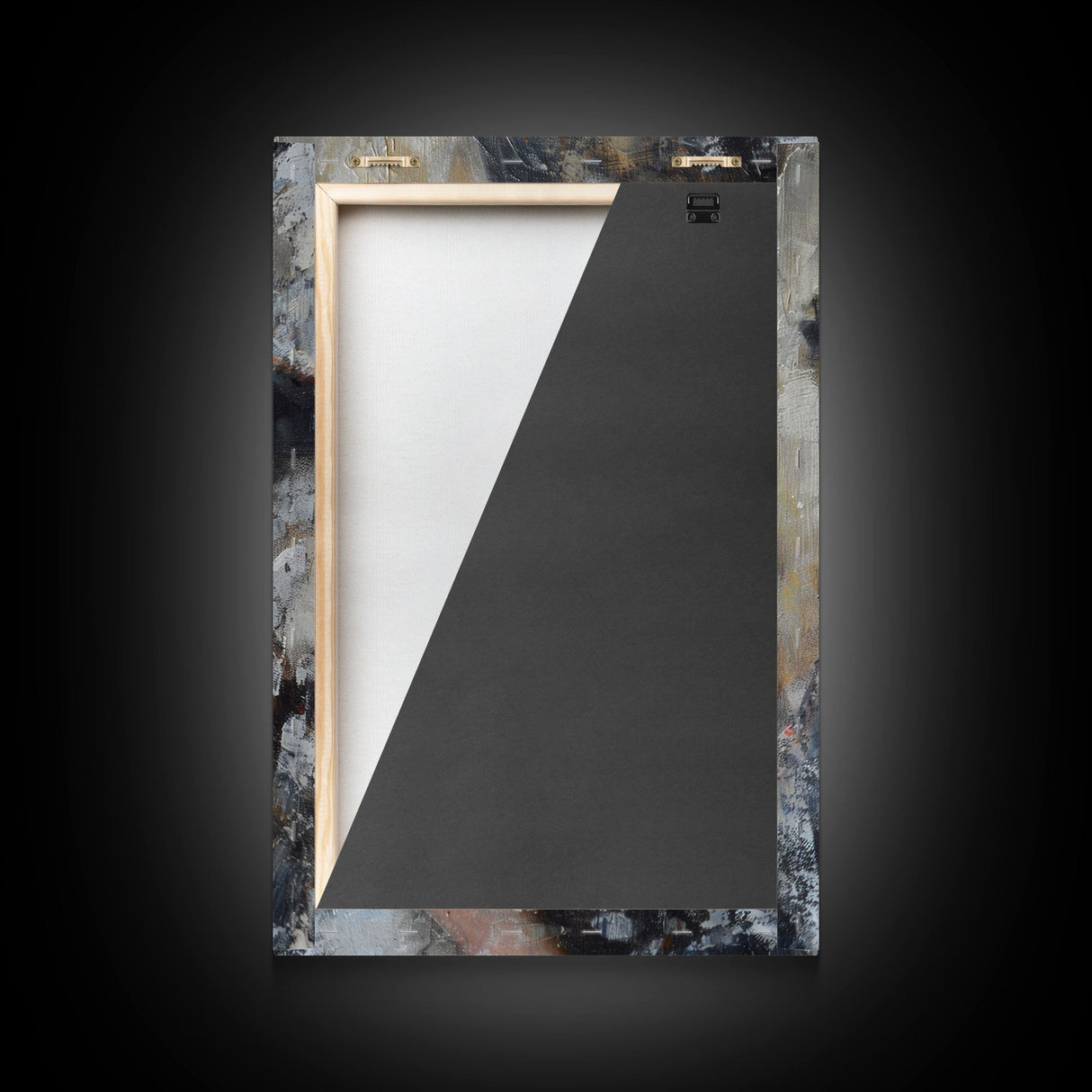 Enchanting Witch with White Rabbit in Serene Autumn Setting - Mystical Forest Art Framed Canvas Print, Halloween Home Decor