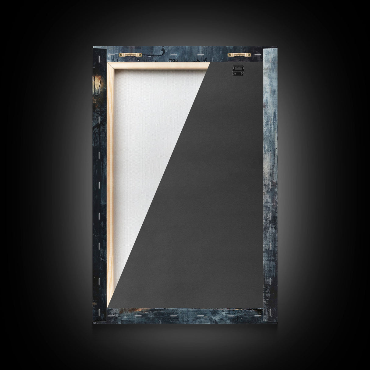 Shadowy Alley Canvas Print - Halloween Art, Spooky Home Decor, Dark Alley Wall Art Ghost Art Halloween Decor, Framed Canvas Print Creepy Art