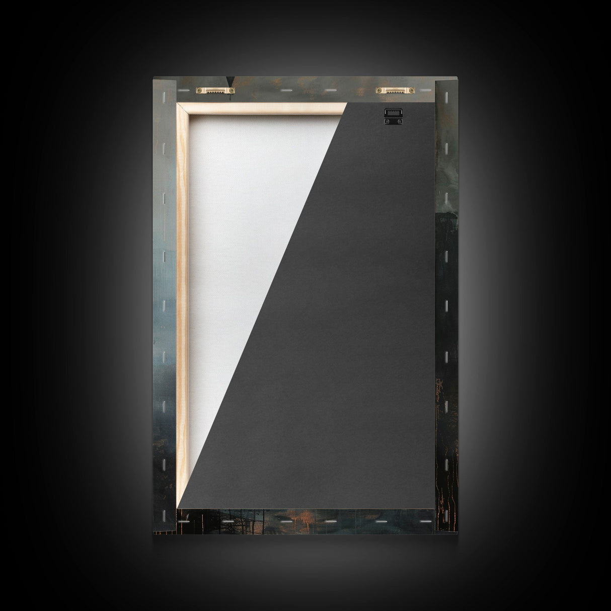 Haunted Gothic Castle, Halloween Art Print, Spooky Home Decor, Framed Canvas Print, Creepy Art, Halloween Wall Decor, Seasonal Wall Art