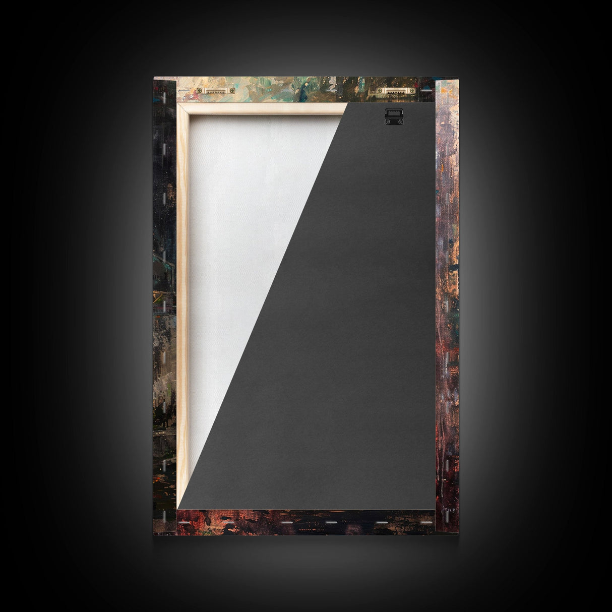 Gloomy Cemetery Halloween Art, Spooky Graveyard, Haunted Cemetery, Creepy Gravestones, Dark Artwork, Framed Canvas Print