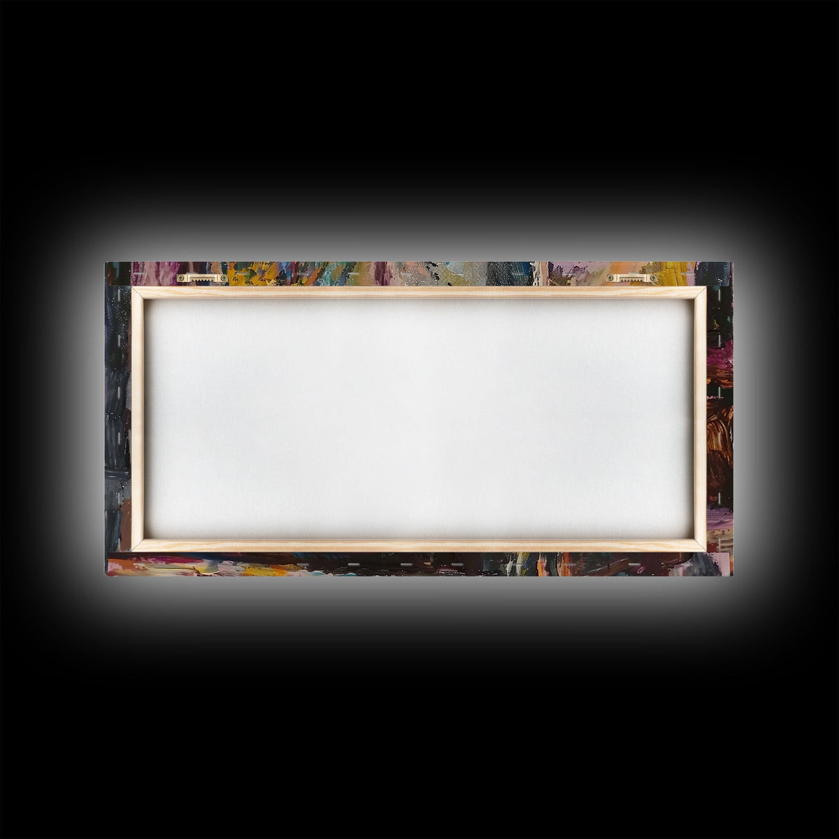 Funny Werewolf Having a Cheeseburger in a diner, framed canvas print, halloween decor