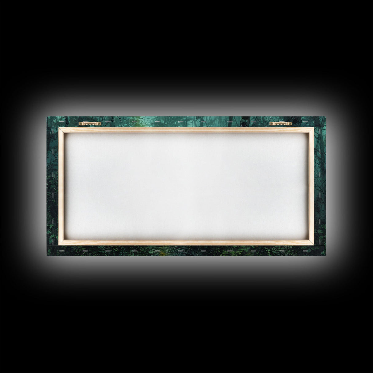 Haunted Cabin In The Woods, Framed Canvas Print, Spooky Wall Art, Spooky Season, Halloween Products, Halloween Unique Gift