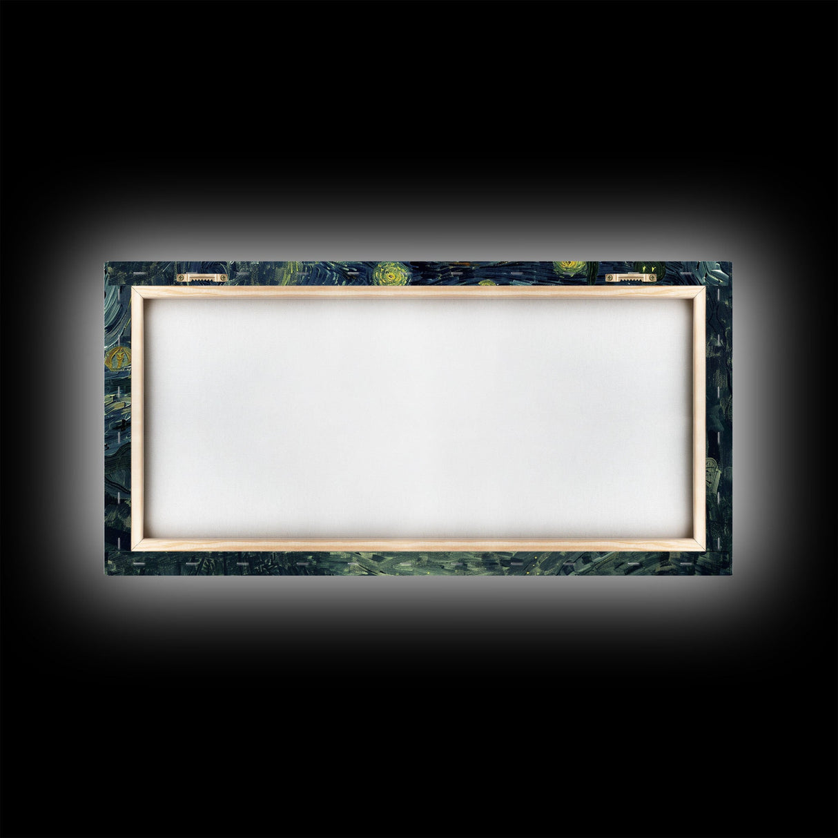 Spooky Vibes Cemetery Grave Yard, Framed Canvas Print, Halloween Decor, Spooky Month Wall Art