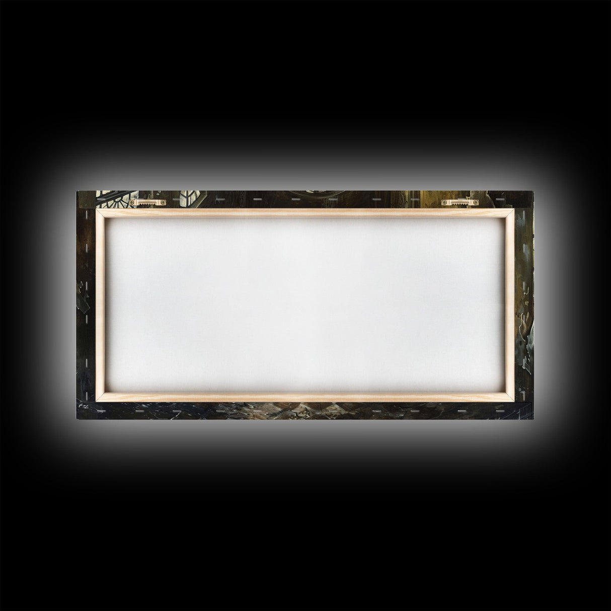 Insane Asylum Canvas Print, Wood Framed Wall Art, Creepy Dark Academia Spooky Season, Spooky Vibes, Halloween Prop Gift Idea