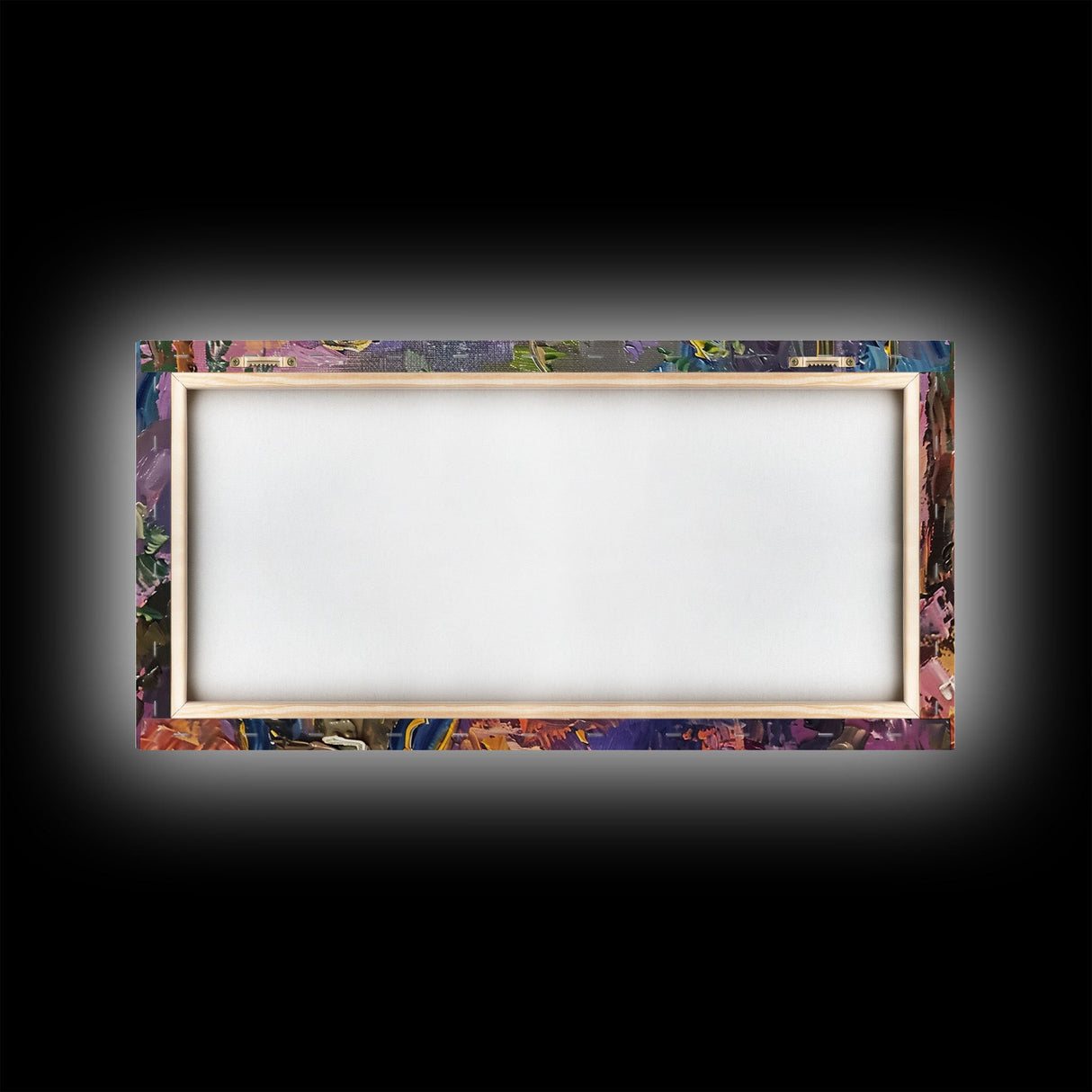 Do Ghost Pirates Eat Pizza? The Answer is Yes. Funny Halloween Wall Art, Framed Canvas Print