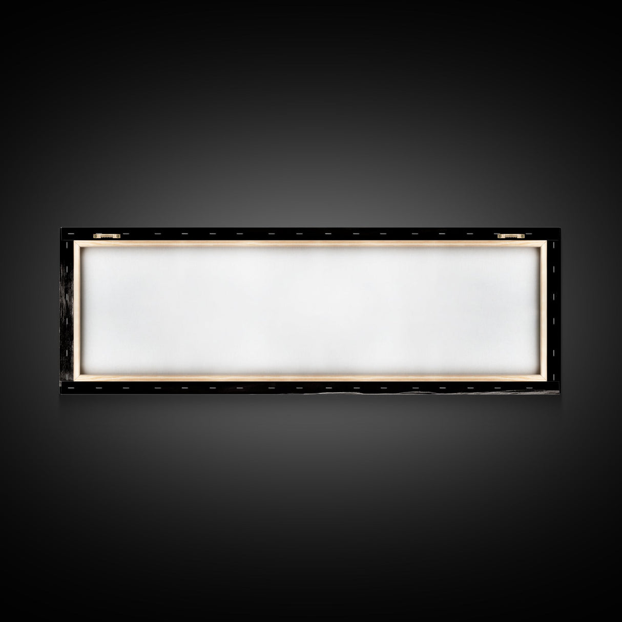 Black White Wagon, rustic decor, panoramic art, moody art, extra wide art, barn landscape oil painting, framed canvas print, living room art