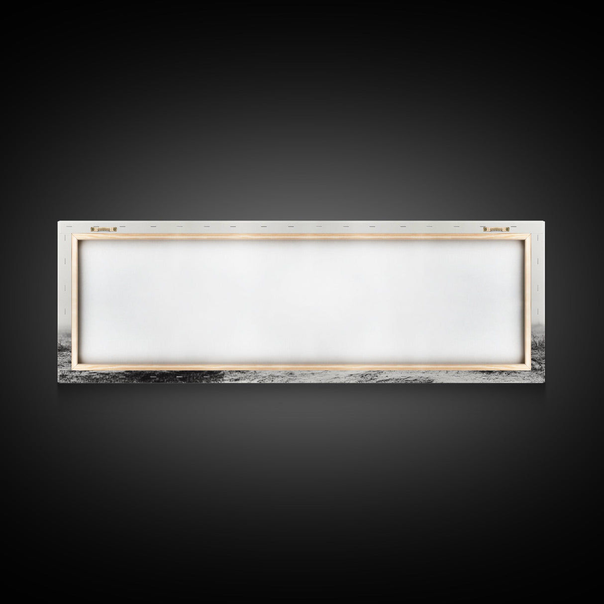 Lone Gazelle, moody art, southwest wall art, extra wide art, wabi sabi art, minimalist art, framed canvas print, panoramic painting