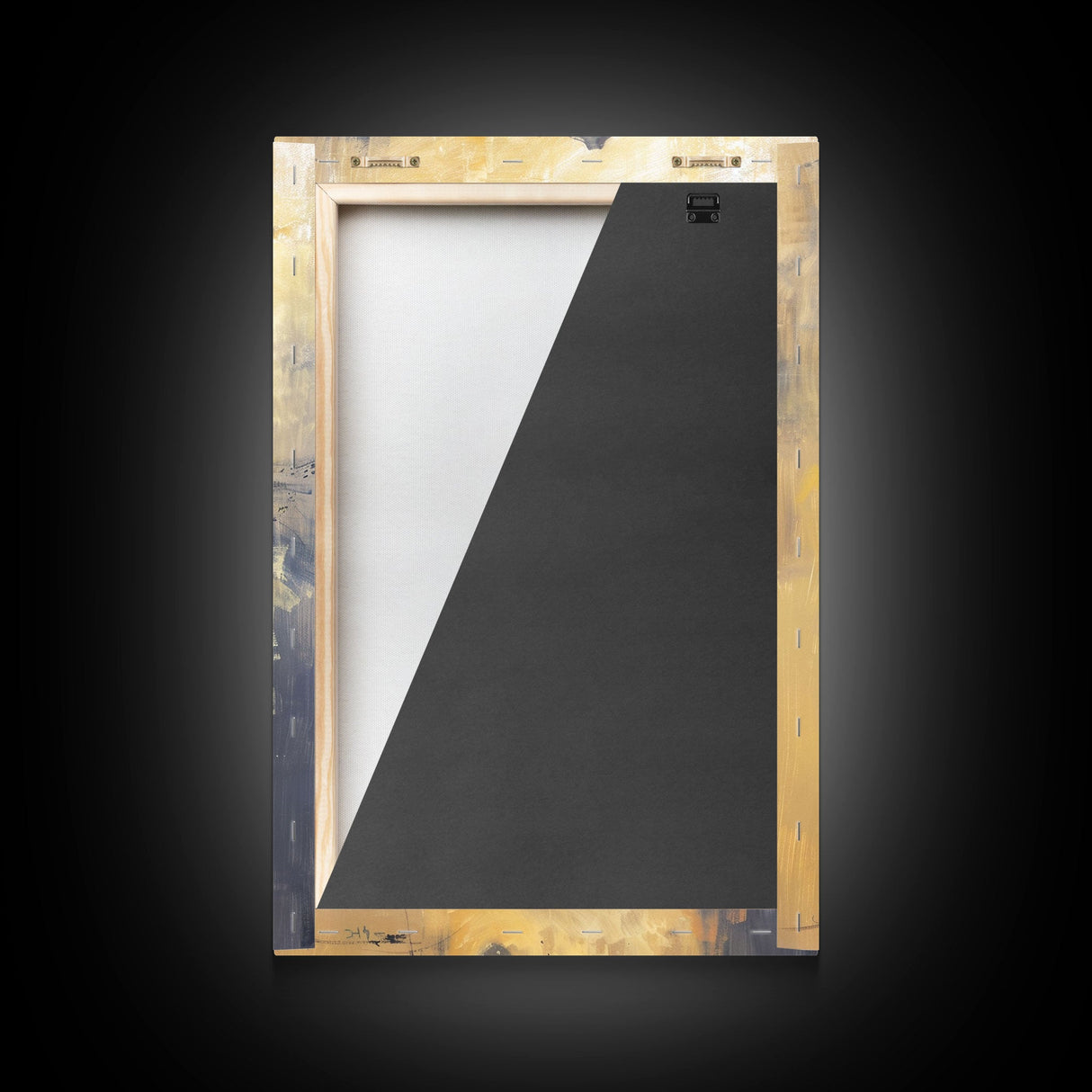 Dynamic Cowboy on Horseback Framed Canvas Print - Energetic Western Decor, Action Wall Art for Living Room, Bedroom