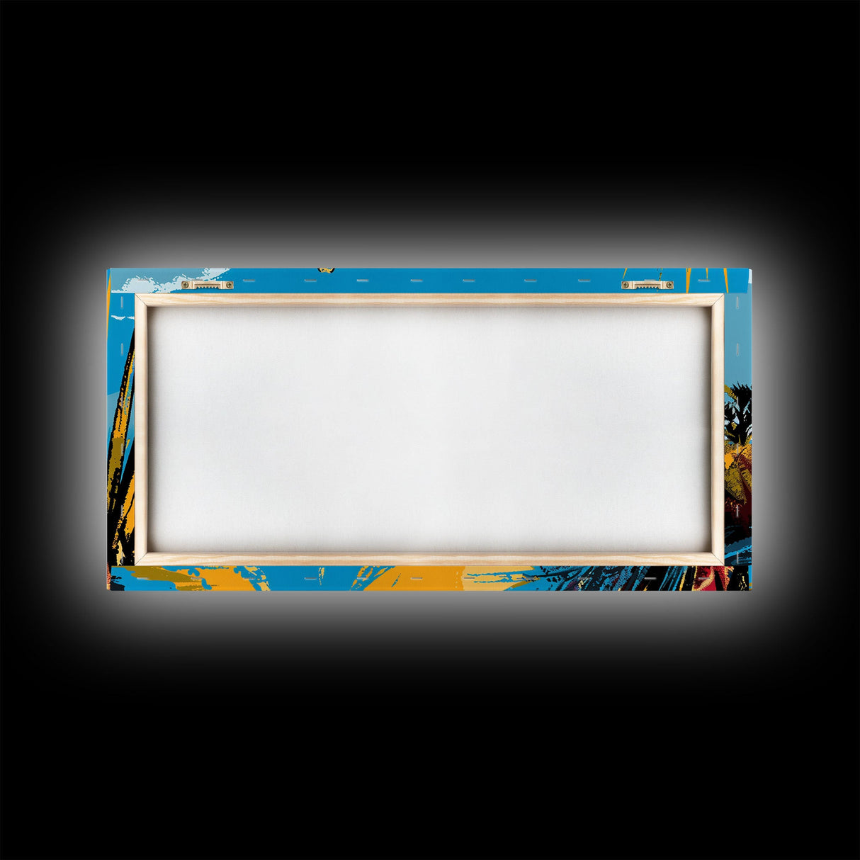 Cowboy Walking Down Desert Road, Perfect Minimalist Art, Framed Canvas Print, Boho Living Room Decor, Western Home Decoration