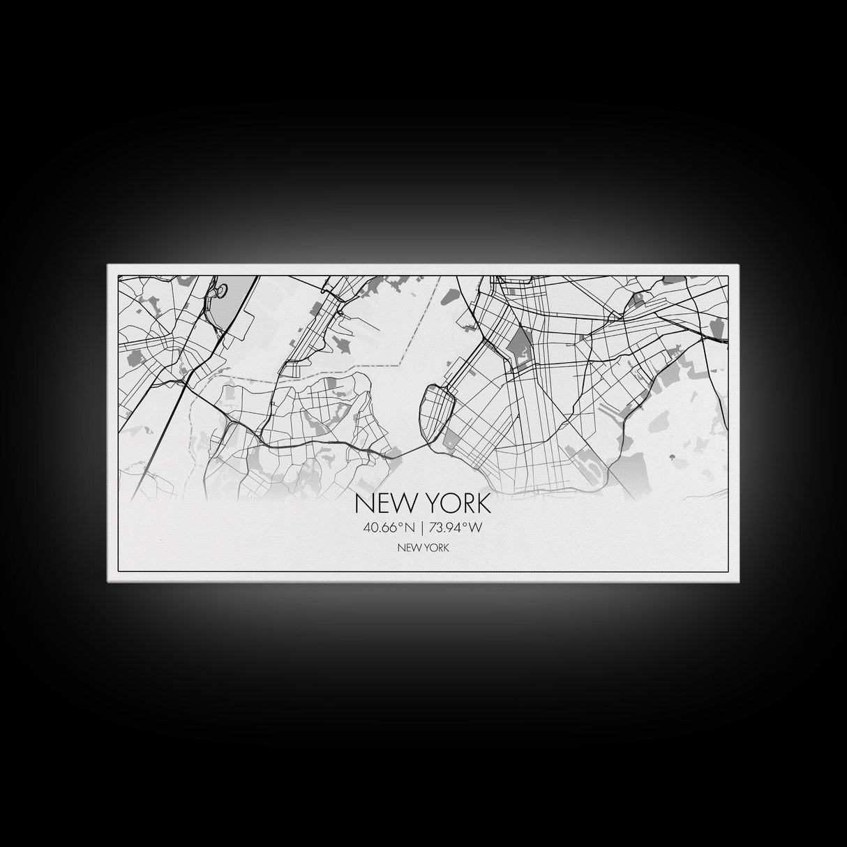 New York City Map, New York Art, Map Art, Minimalist Wall Art, Wall Art, Canvas Art, Bar Cart Wall Art, Teen Room Décor, Best Gifts For Her