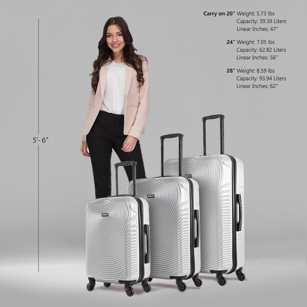 INCEPTION 3 Piece Set 20''/24''/28''