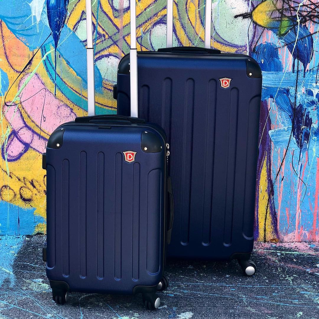 INTELY 2 Piece Set 20''/28'' with Built-in Digital Weight Scale