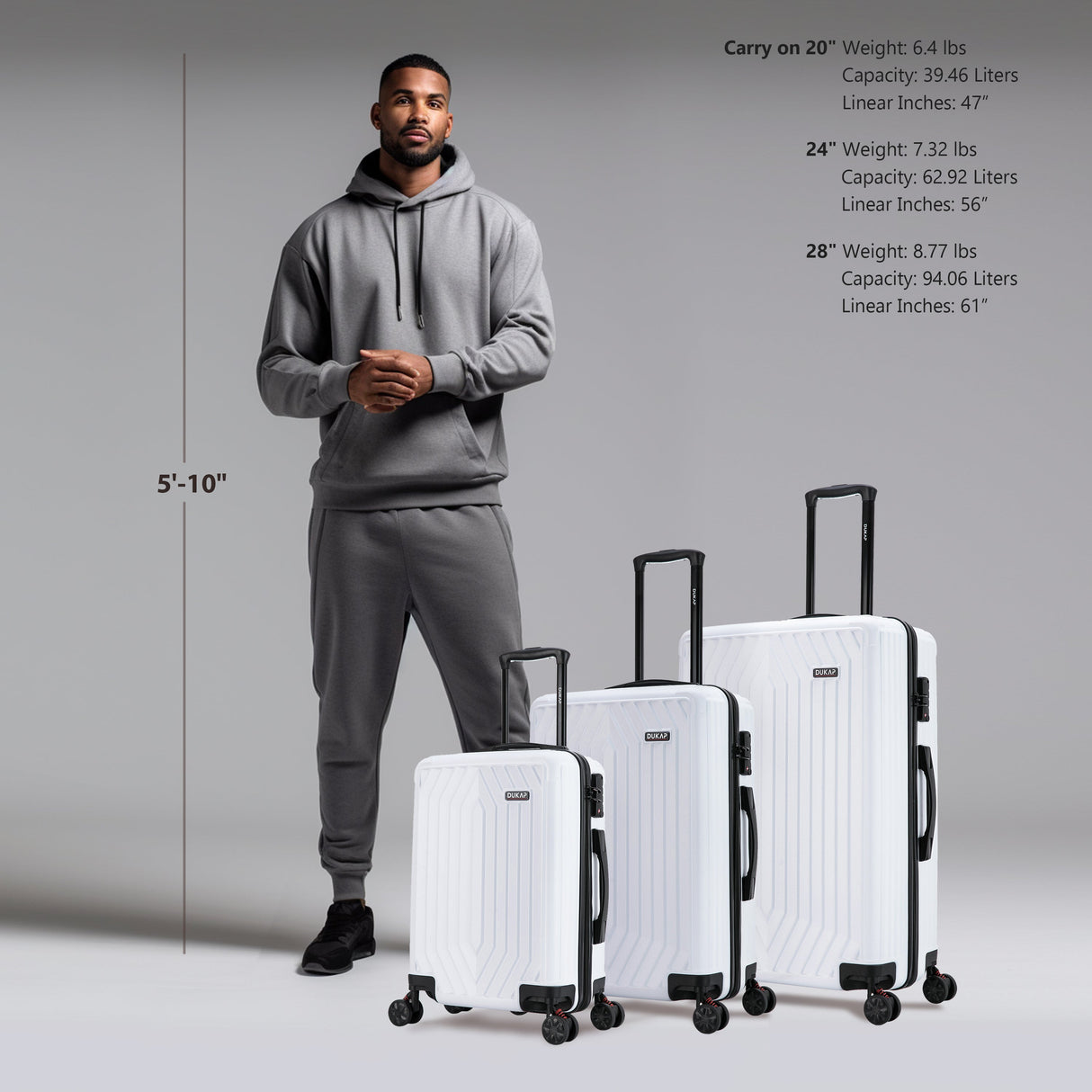 STRATOS 3 Piece Set 20"/24"/28"