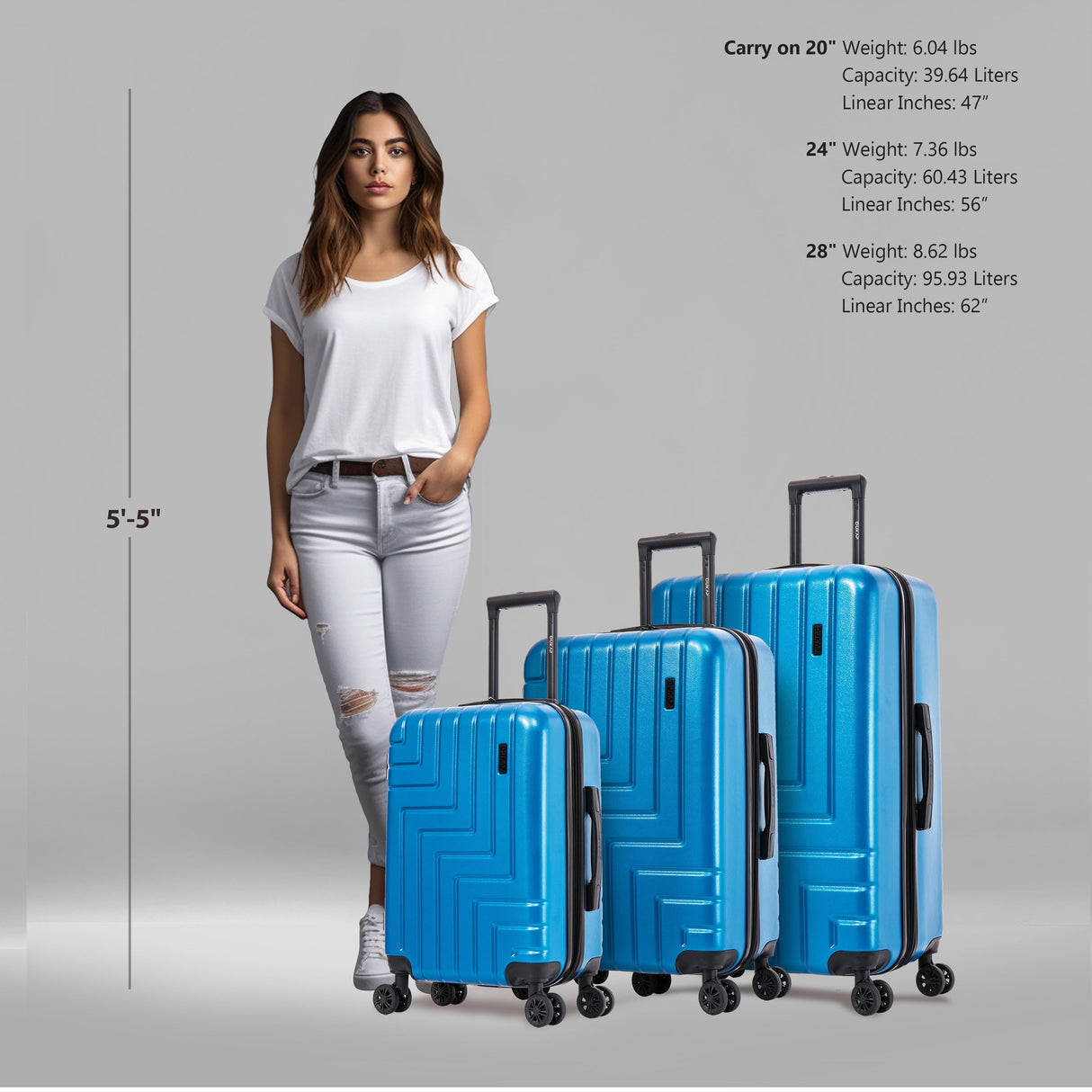 ZAHAV 3 Piece Set 20''/24''/28''