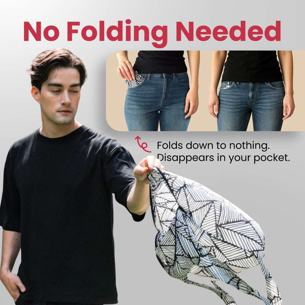 Compact Collapsible Packable Daypack 16L by Nanobag